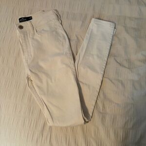 Hollister White Skinny Jeans